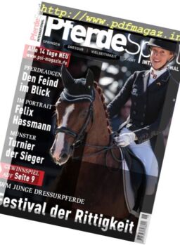 Pferdesport International – 20 August 2017