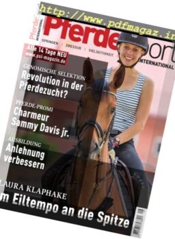 Pferdesport International – 22 Juli 2017