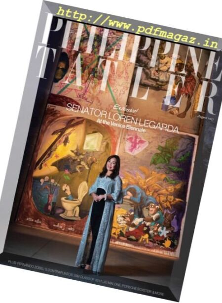Philippine Tatler – August 2017 Cover
