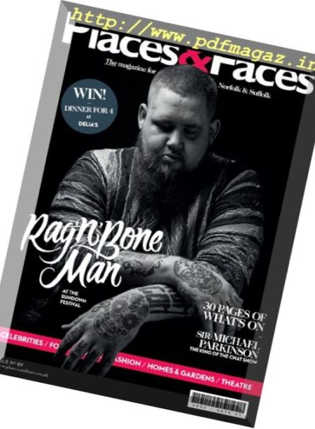 Places & Faces – August 2017 Cover