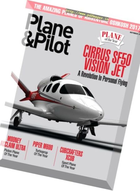 Plane & Pilot – October 2017 Cover