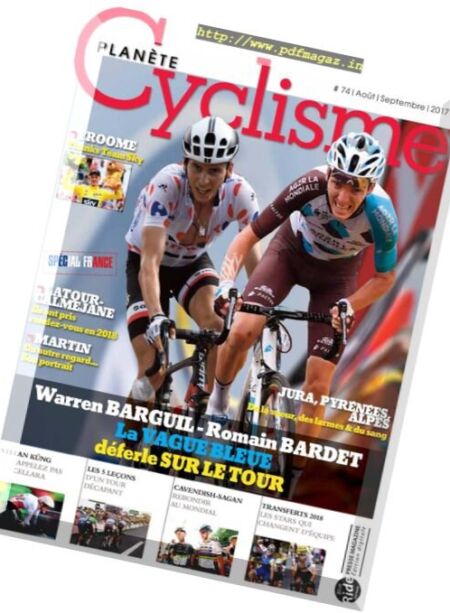Planete Cyclisme – Aout-Septembre 2017 Cover