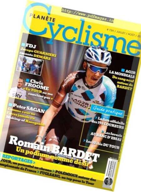 Planete Cyclisme – Juillet-Aout 2017 Cover