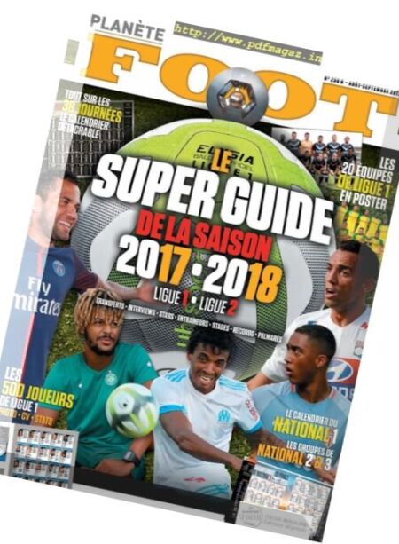 Planete Foot – Aout-Septembre 2017 Cover