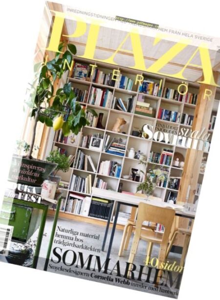 Plaza Interior – Augusti 2017 Cover
