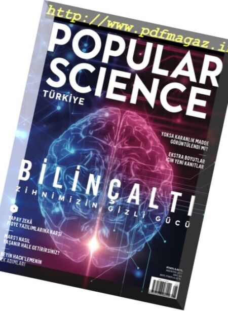 Popular Science Turkey – Agustos 2017 Cover