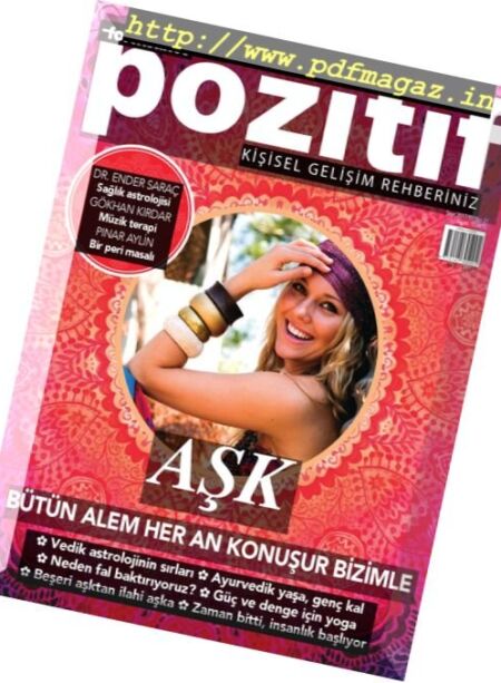 Pozitif – Temmuz 2017 Cover