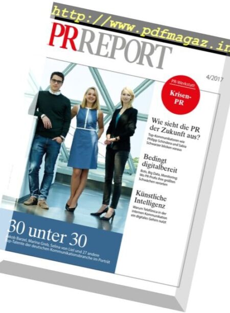 PR Report – September 2017 Cover