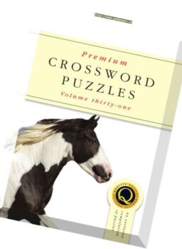 Premium Crossword Puzzles – Issue 31, 2017