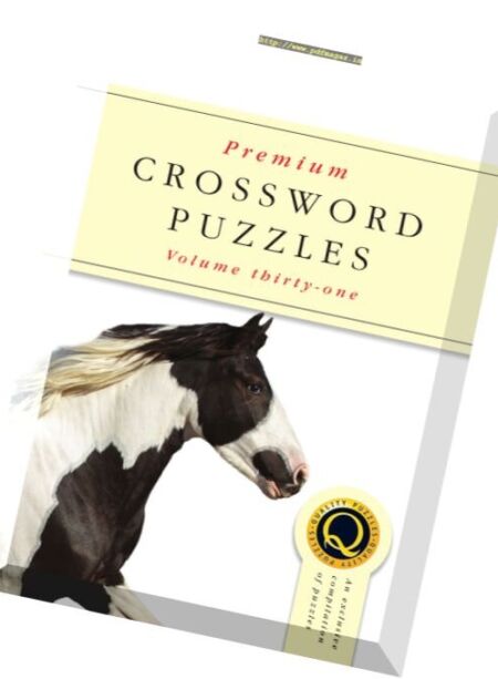 Premium Crossword Puzzles – Issue 31, 2017 Cover