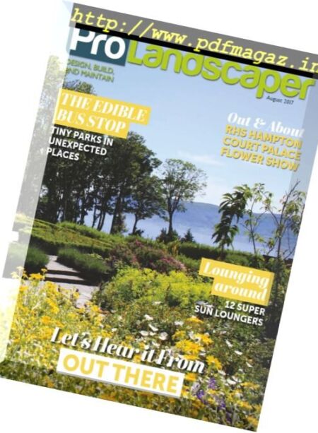 Pro Landscaper – August 2017 Cover