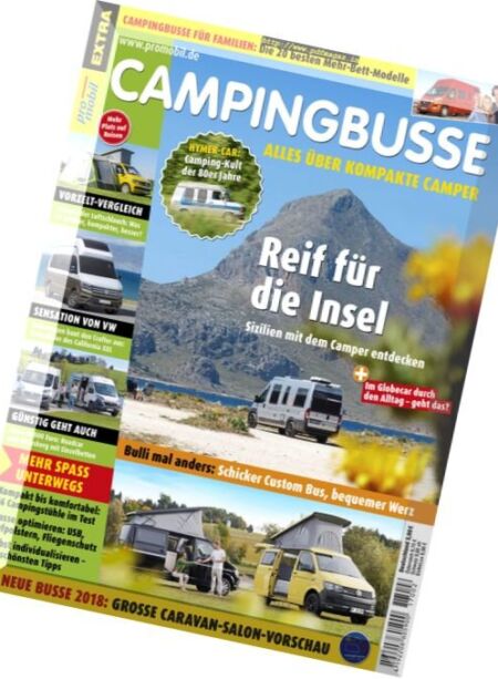 Pro Mobil Extra Campingbusse – Nr.2, 2017 Cover