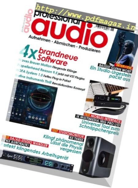Professional Audio – September 2017 Cover