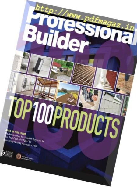 Professional Builder – August 2017 Cover