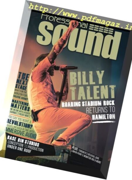 Professional Sound – August 2017 Cover