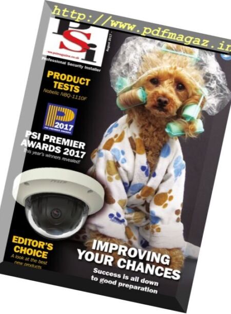 PSI. Professional Security Installer – August 2017 Cover