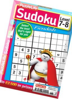 PuzzleLife Sudoku Fiendish – Issue 15 2017