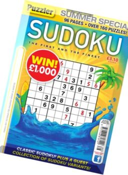 Puzzler Sudoku – Issue 166 2017