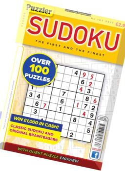Puzzler Sudoku – Issue 167 2017