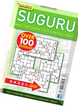 Puzzler Suguru – Issue 40 2017