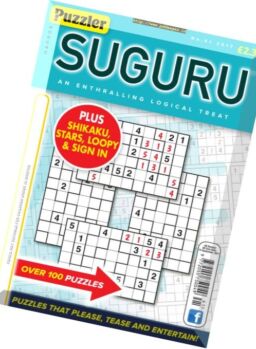 Puzzler Suguru – Issue 41 2017
