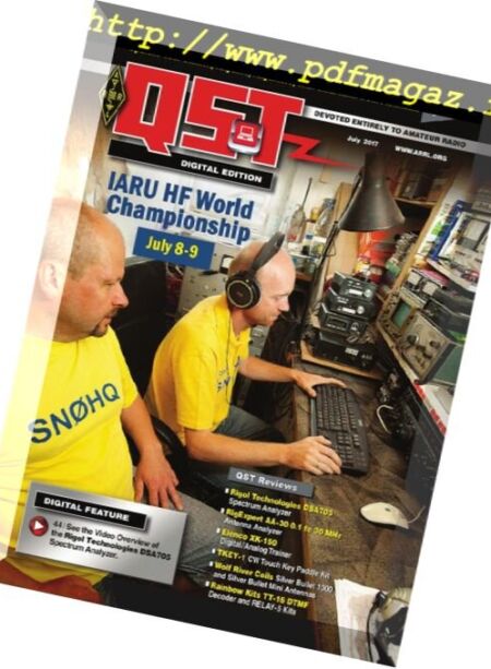 QST Magazine – July 2017 Cover