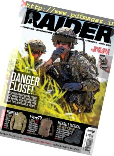 Raider – Volume 10 Issue 5 2017 Cover