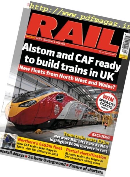 Rail – Issue 831 – 19 July – 1 August 2017 Cover