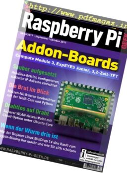 Raspberry Pi Geek – September-Oktober 2017