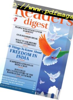 Reader’s Digest India – August 2017