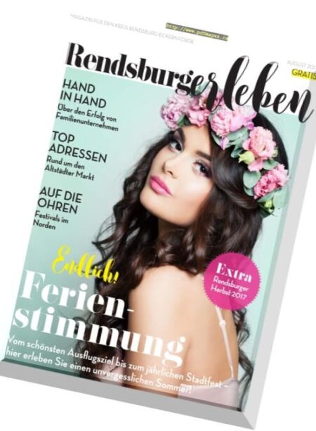 Rendsburgerleben – August 2017 Cover