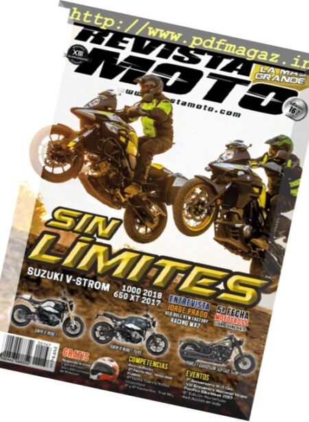 Revista Moto – Junio 2017 Cover