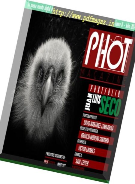 Revista Phot – Julio 2017 Cover