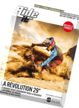 Ride It – Aout-Octobre 2017