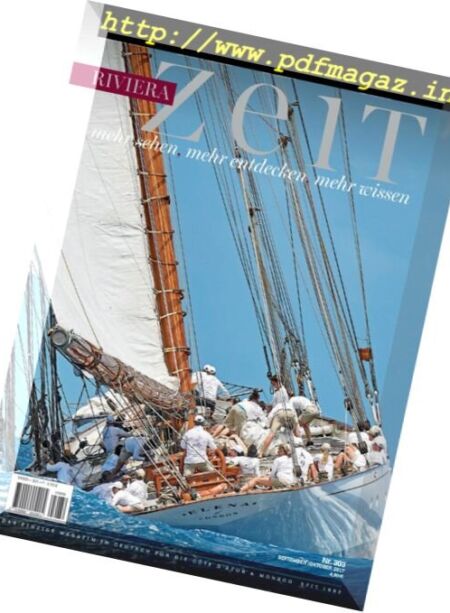 Riviera Zeit – September-Oktober 2017 Cover