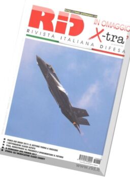 Rivista Italiana Difesa – Agosto 2017