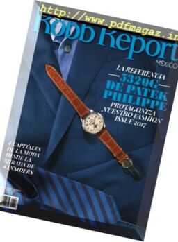Robb Report Mexico – Septiembre 2017