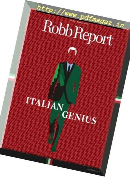 Robb Report USA – September 2017 Cover