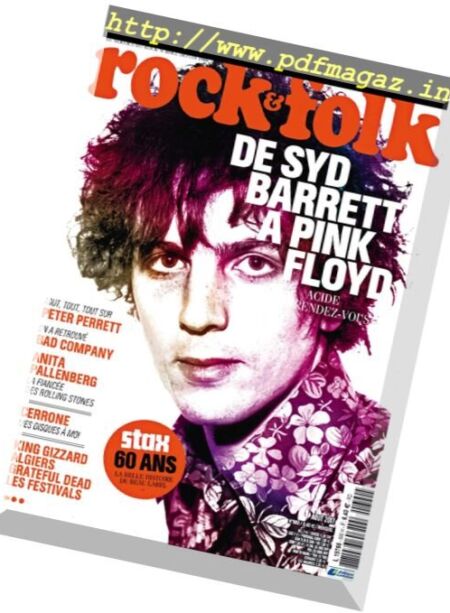 Rock & Folk – Aout 2017 Cover