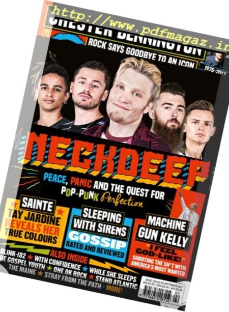 Rock Sound – September 2017 Cover