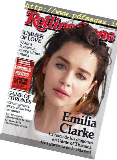 Rolling Stone Mexico – Agosto 2017 Cover