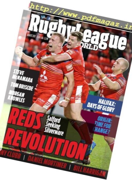 Rugby League World – August 2017 Cover