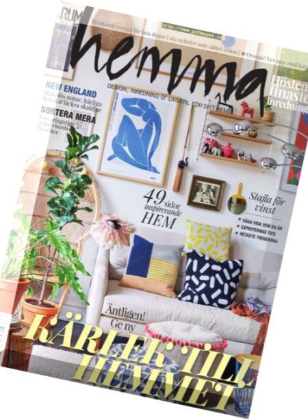 Rum Hemma – Nr.8 2017 Cover