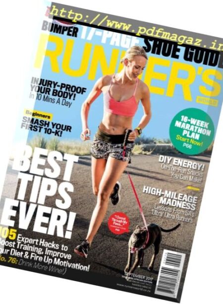 Runner’s World South Africa – September 2017 Cover