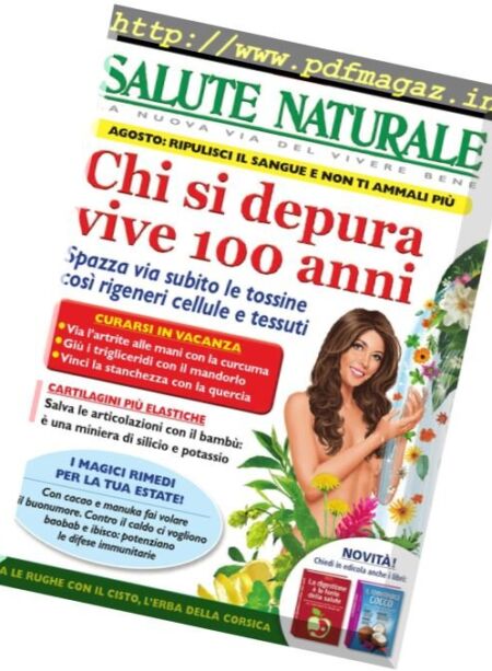 Salute Naturale – Agosto 2017 Cover