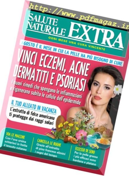 Salute Naturale Extra – Agosto 2017 Cover