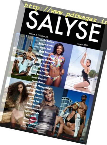 Salyse Magazine – Volume 3 Number 38 August 2017 Cover