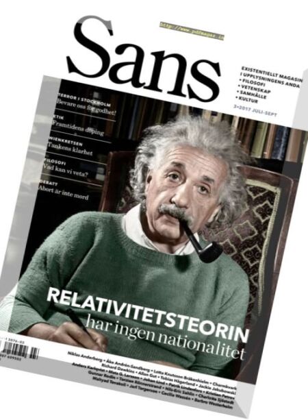 Sans – Juli-September 2017 Cover