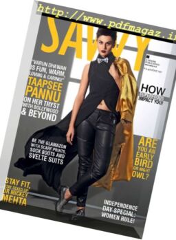 Savvy – August 2017