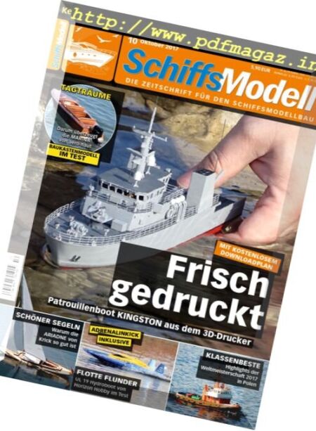 SchiffsModell – Oktober 2017 Cover